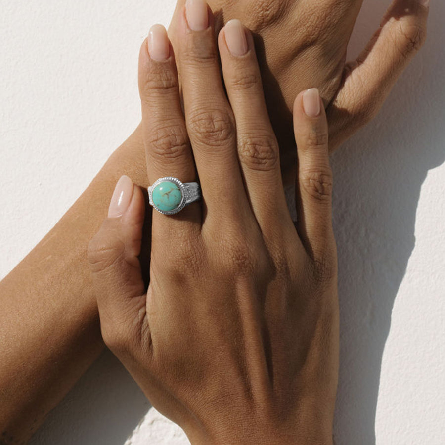 Luna Cocktail Ring - Silver