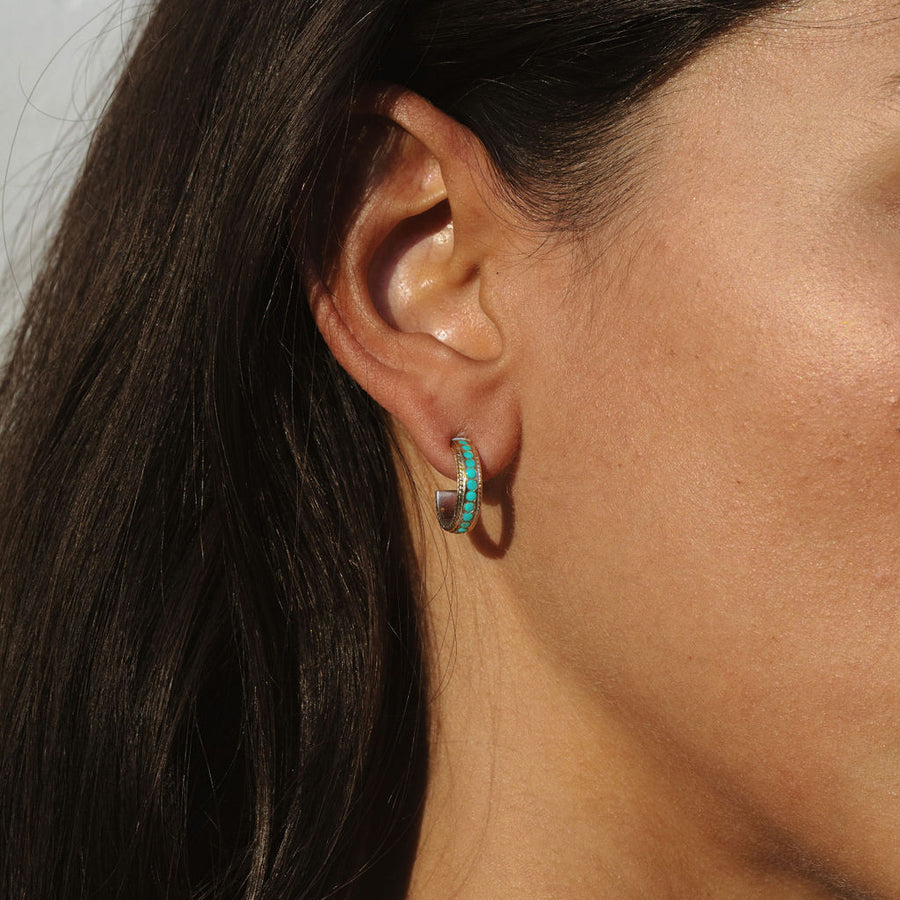 Azul Hoop Earrings