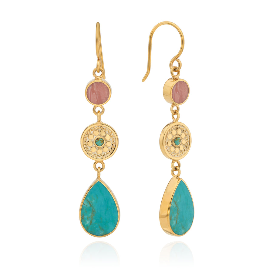 Zorro Triple Drop Earrings