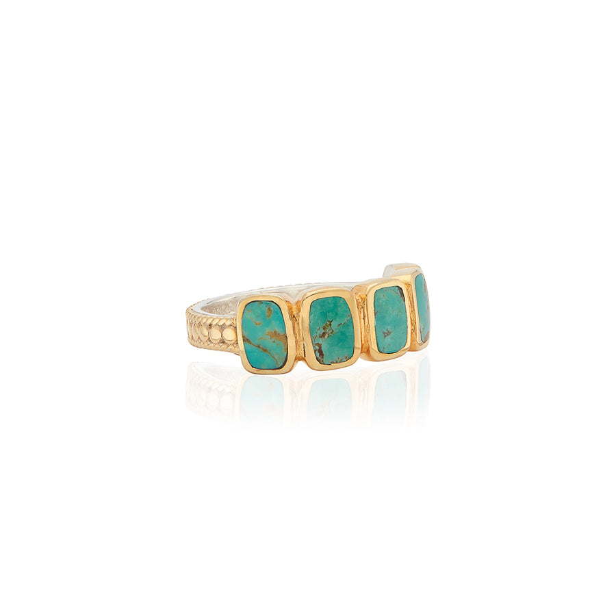 Turquesa Multi-Cushion Ring